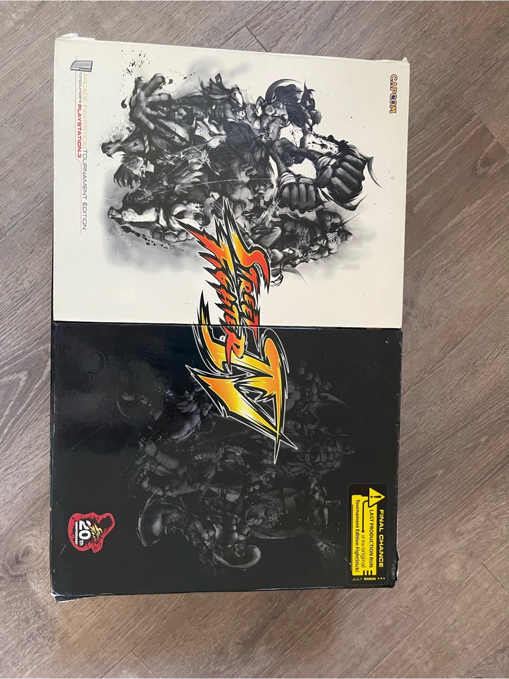 Street Fighter IV Collector's Edition Box - Bold Red/Yellow Logo